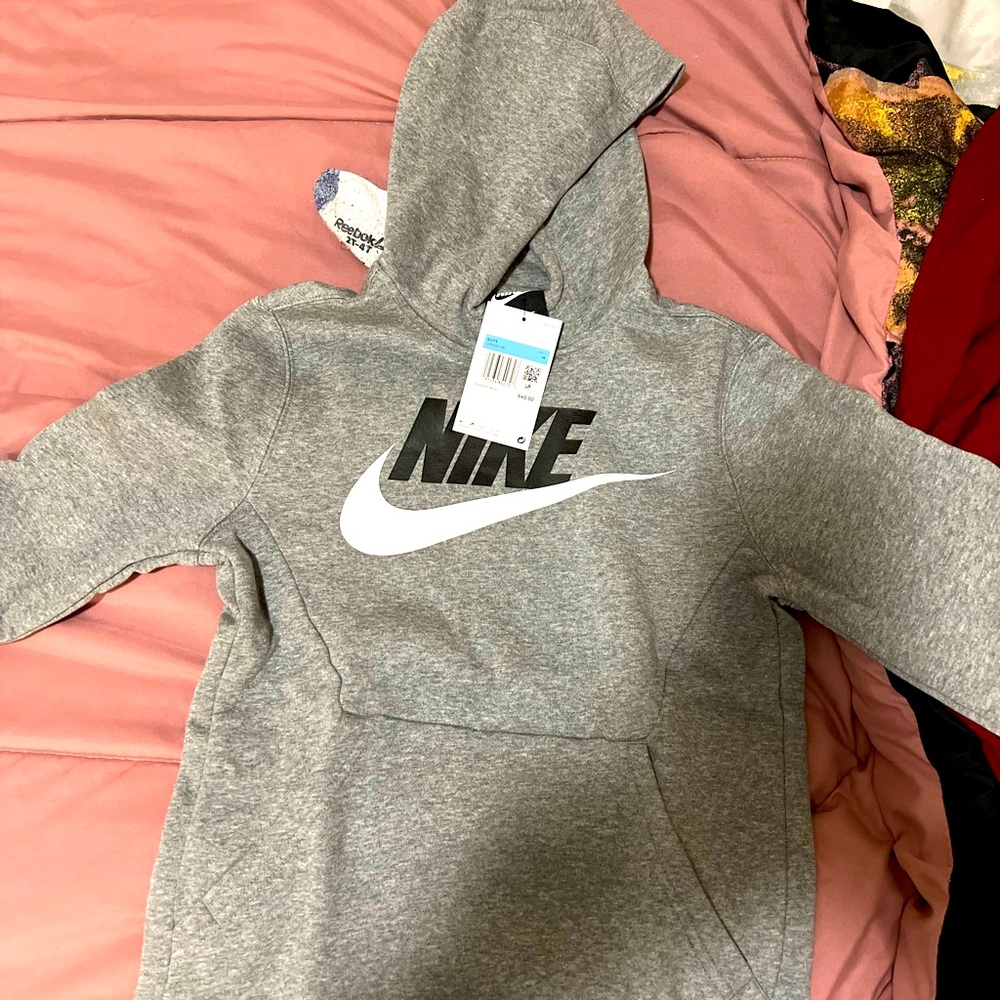 Boys Casual Grey Hoodie